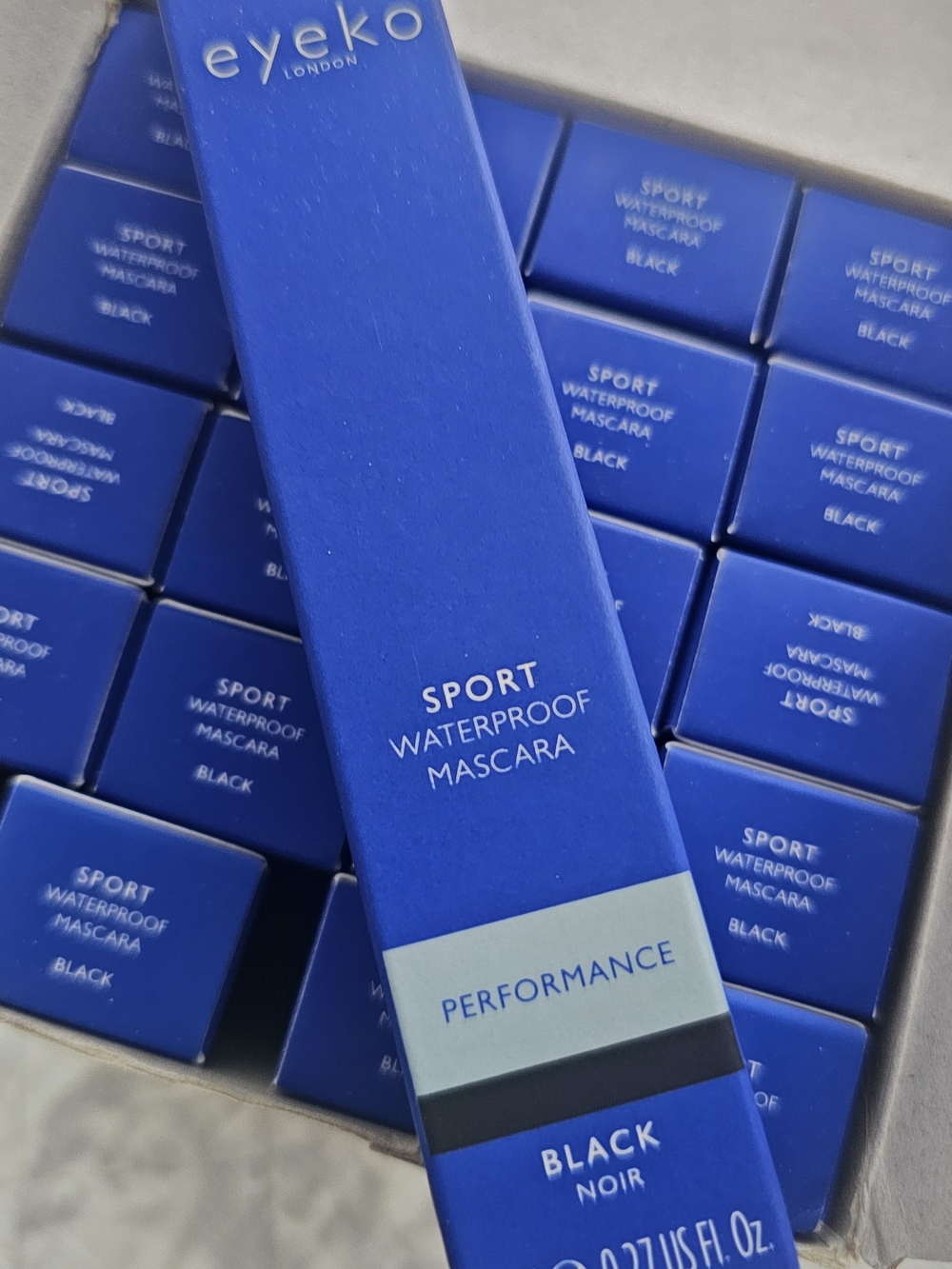 Eyeko Sport Waterproof Mascara – Blue Packaging, Black Shade